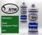 Preview: Mitsubishi, Deep Evergreen Pearl, G41: 400ml Sprühdose + 400ml Klarlack - Set, von ATW Autoteile West.